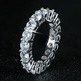 luxury 925 sterling silver ring for women  jewelry