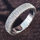 luxury 925 sterling silver ring for women  jewelry