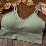 Tank Crop Top Seamless Underwear Crop Tops Sexy Lingerie