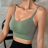 Tank Crop Top Seamless Underwear Crop Tops Sexy Lingerie