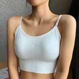 Tank Crop Top Seamless Underwear Crop Tops Sexy Lingerie