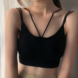 Tank Crop Top Seamless Underwear Crop Tops Sexy Lingerie