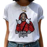 New Money Heist T Shirts Fashion Top Tees