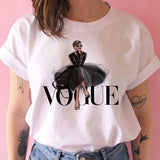 vogue princess t shirt print grunget Graphic design