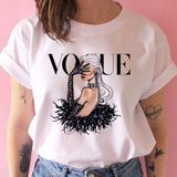 vogue princess t shirt print grunget Graphic design