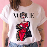 vogue princess t shirt print grunget Graphic design