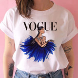 vogue princess t shirt print grunget Graphic design