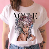 vogue princess t shirt print grunget Graphic design